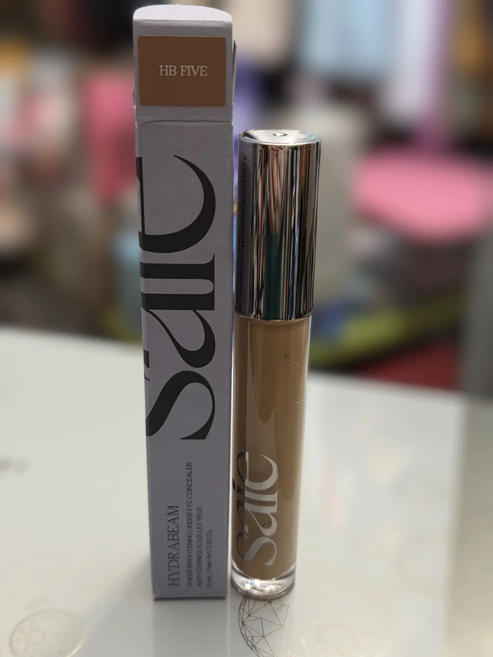 Saie Hydrabeam Brightening Undereye Concealer in HB Five